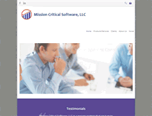 Tablet Screenshot of missioncriticalsoftware.net